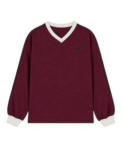 Meisjes longsleeve bordeaux