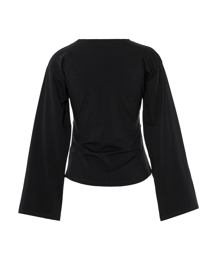 Dames longsleeve zwart