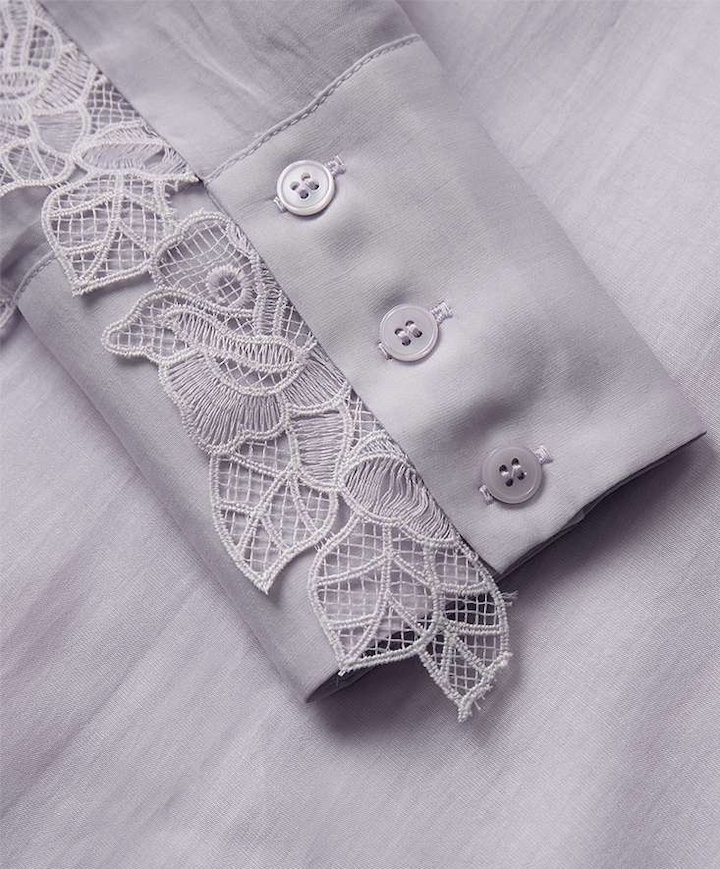 Dames blouse grijs