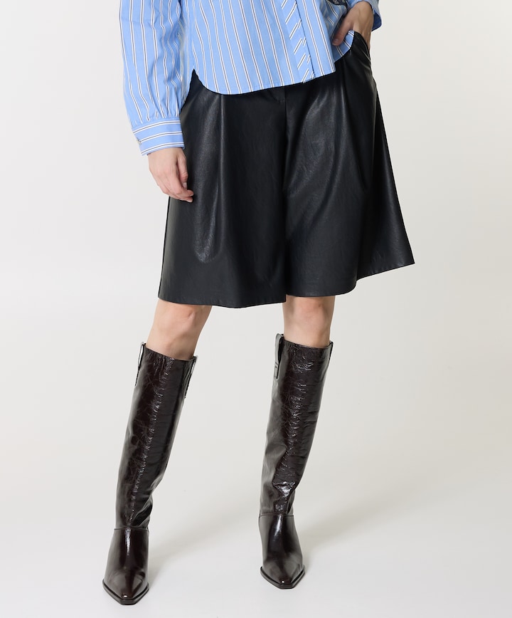 dames bermuda zwart