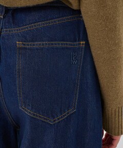 MWTasma 181 Mid X-Wide dames jeans blauw