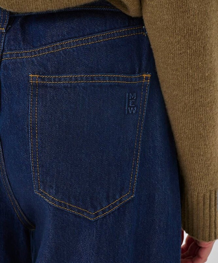 MWTasma 181 Mid X-Wide dames jeans blauw