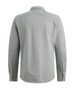 Heren overhemd lange mouw groen