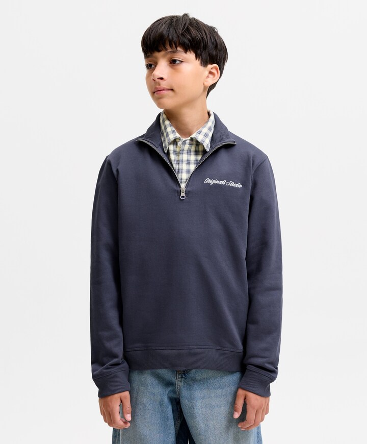 Jongens sweater blauw