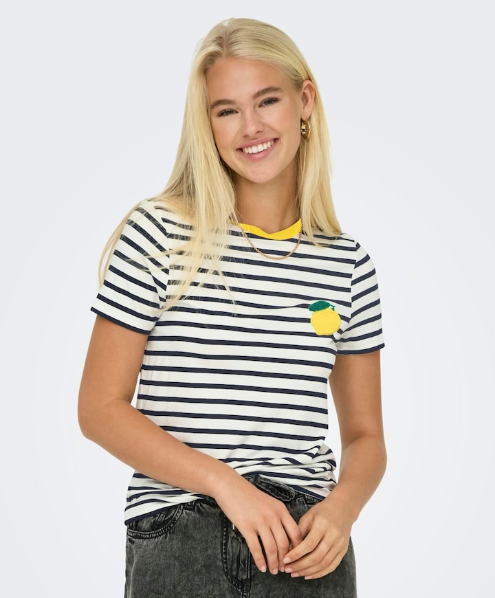 Dames T-shirt ecru