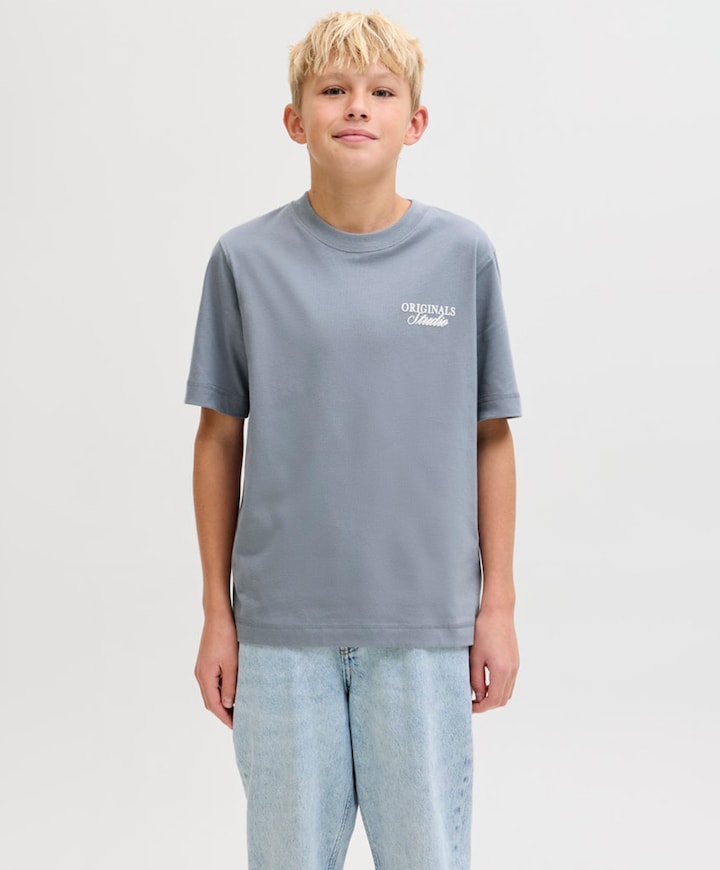 Jongens t-shirt grijs