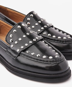 Fae Wylder dames loafers zwart