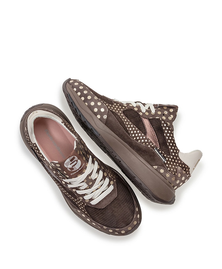 dames sneakers bruin