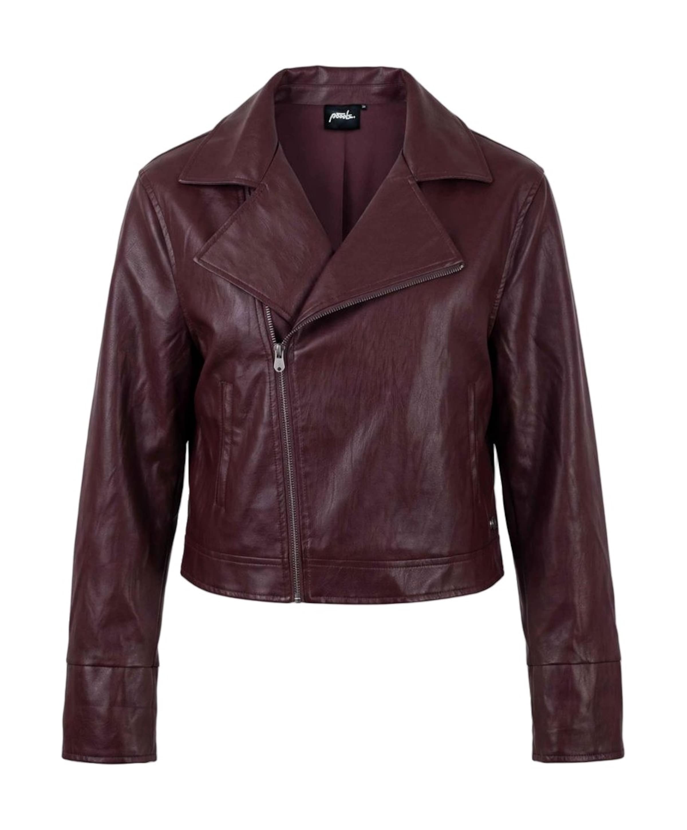 Dames jas bordeaux