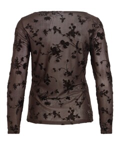 Dames top bruin
