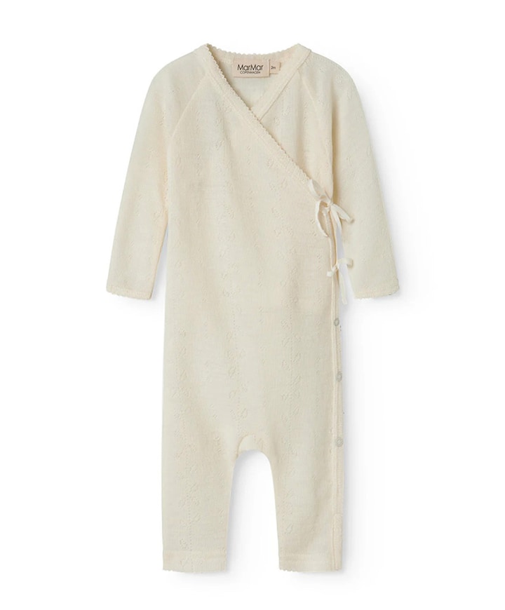 Uniseks babypakje  ecru