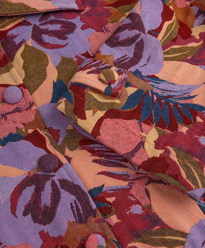 Dames jas multicolor