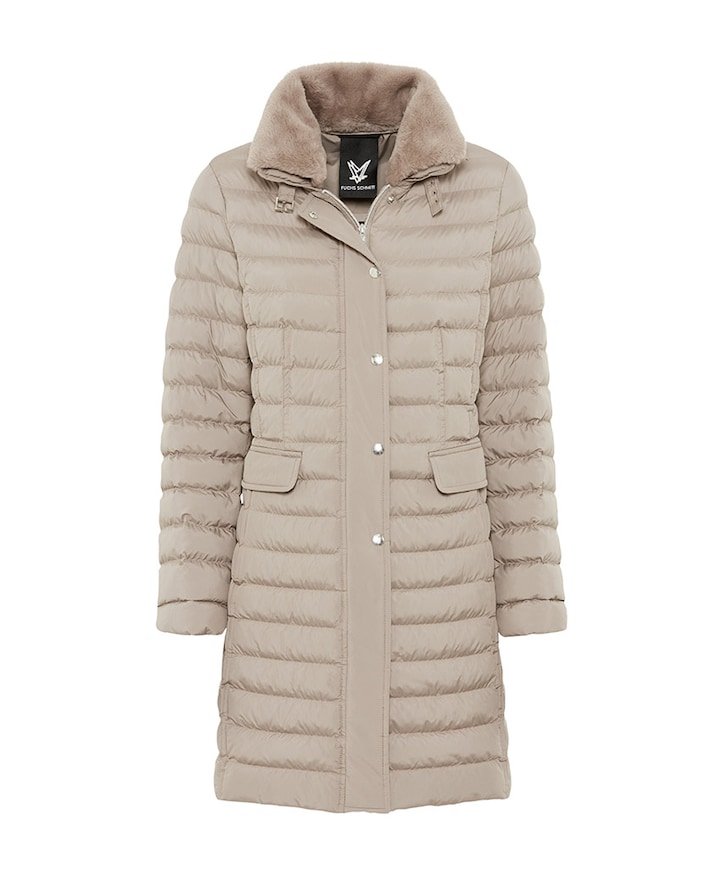 Dames jas beige
