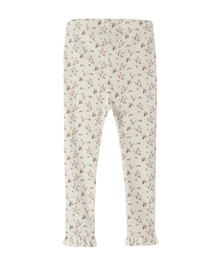 NMFLAGO MER SLIM LEGGINGS LIL meisjes broek ecru