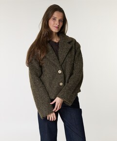 Dames jas groen