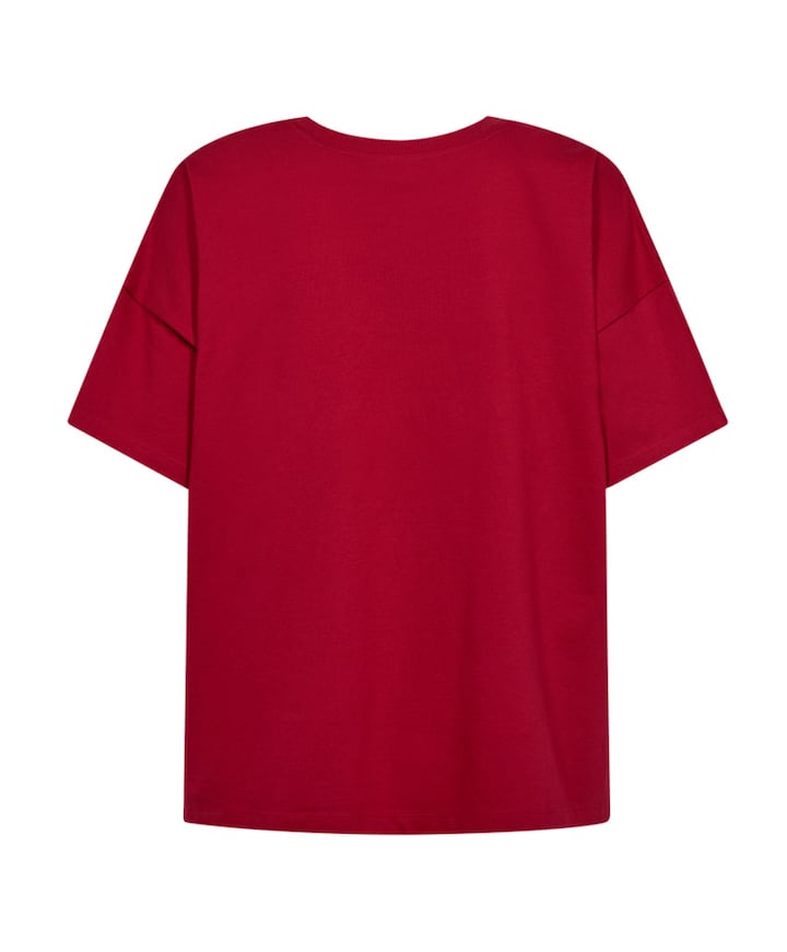 Dames t-shirt rood