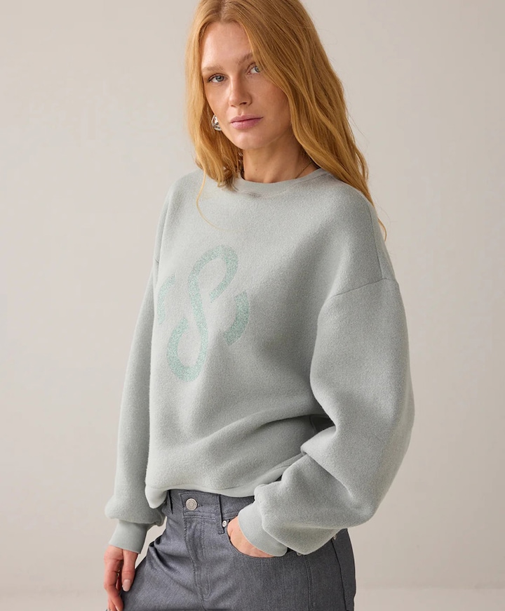 Dames sweater groen