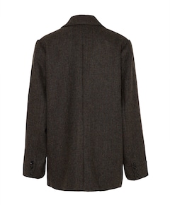 Dames blazer bruin