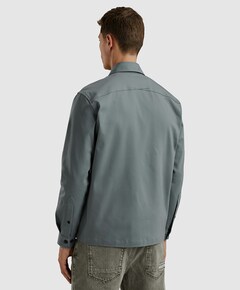 Heren overshirt blauw