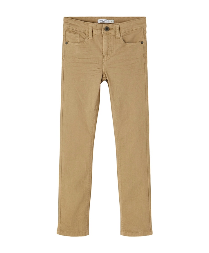 NKMTHEO TWITOP NOOS jongens broek beige