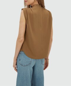 Dames top beige