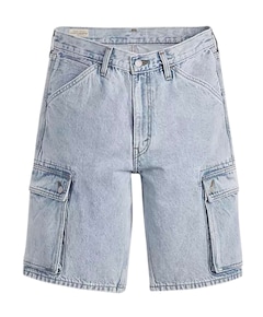 478 Baggy cargo shorts blauw