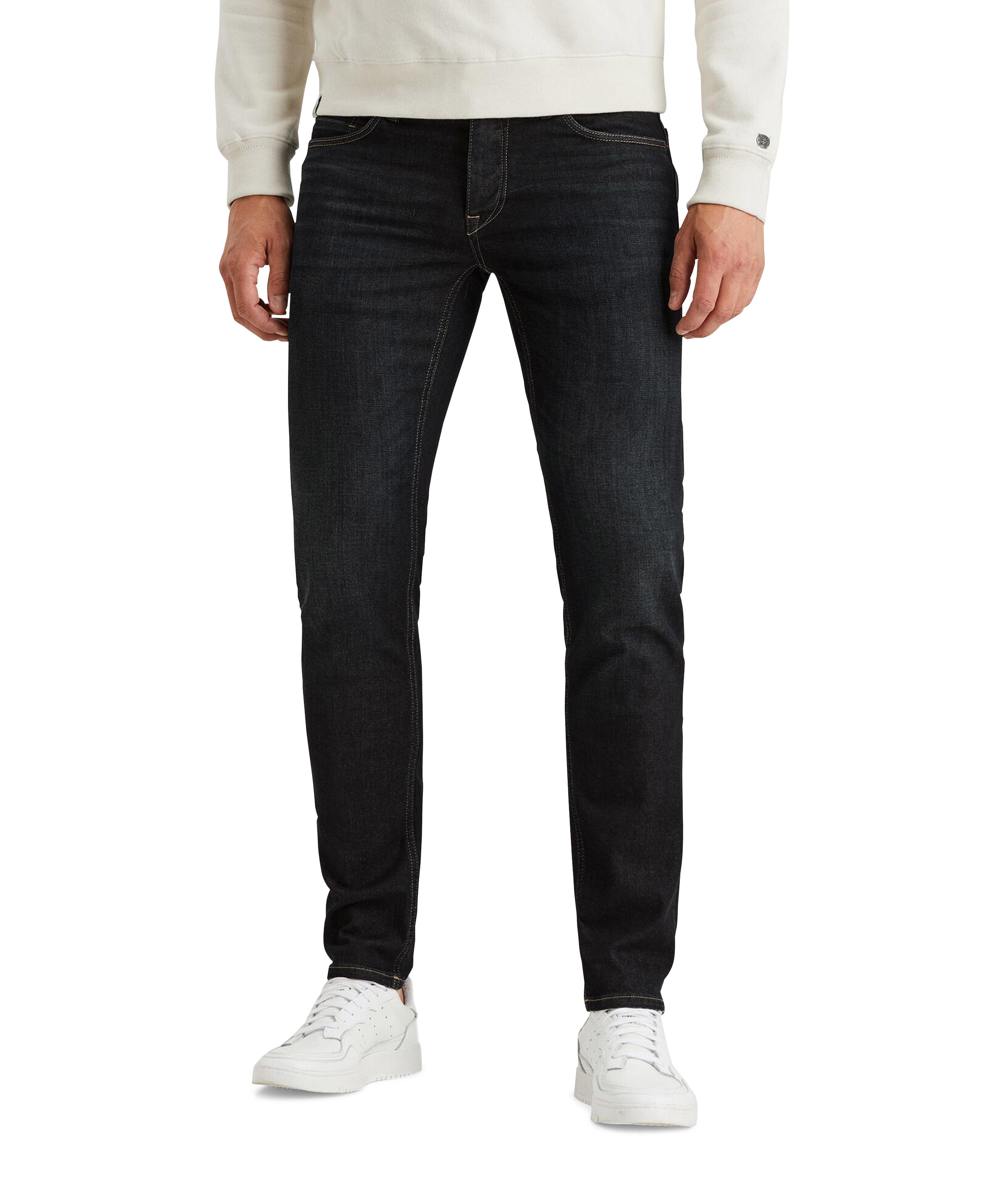 RISER SLIM MEDIUM COAL GREY heren jeans blauw