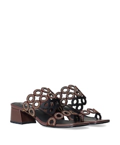 dames sandalets bruin