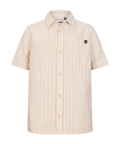 Jongens overhemd korte mouw ecru