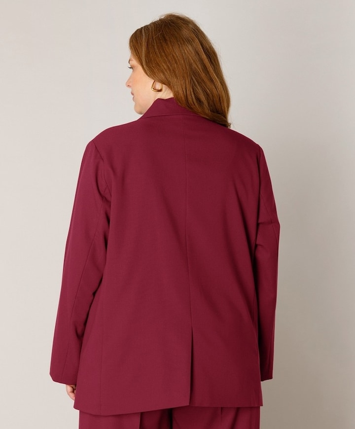 Dames blazer bordeaux