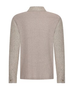 Heren overshirt beige