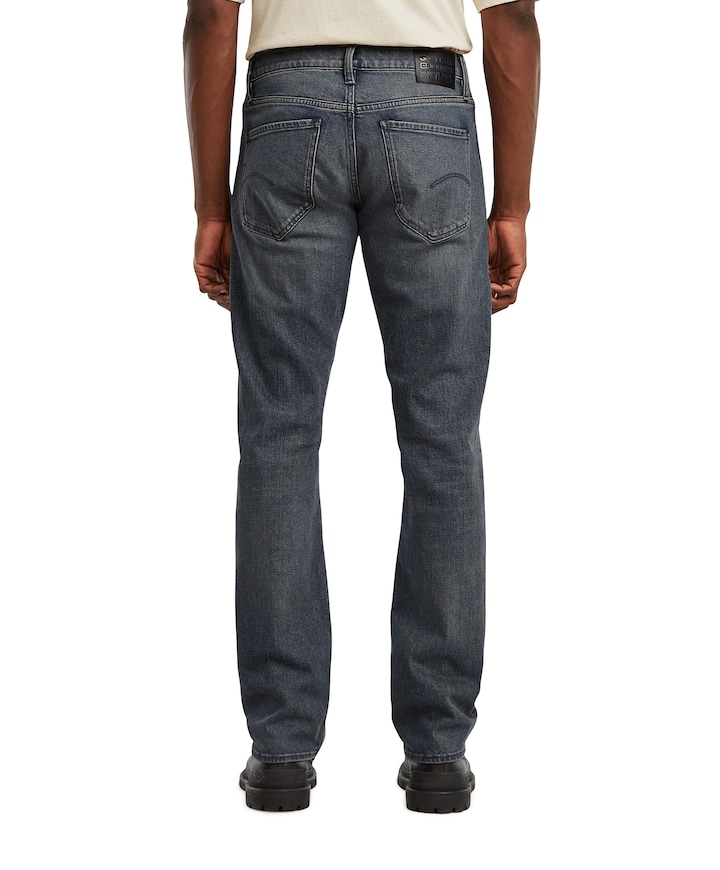 Mosa Straight heren jeans zwart