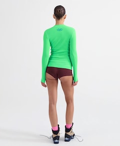 Dames longsleeve groen