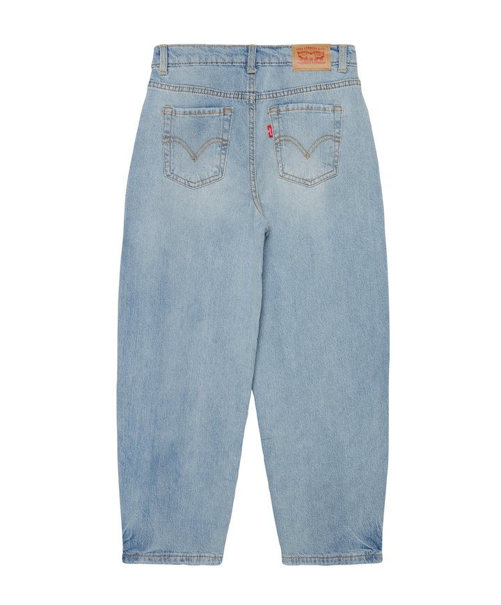 LVG Baggy barrel meisjes jeans blauw