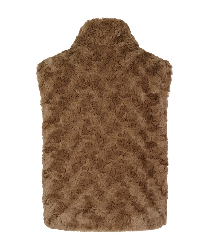 Dames bodywarmer bruin