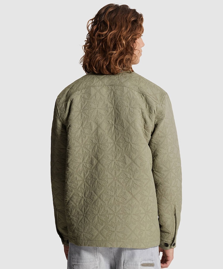Heren overshirt groen