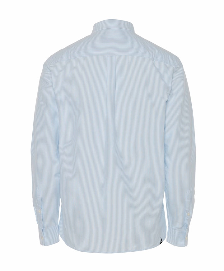 Heren overshirt blauw