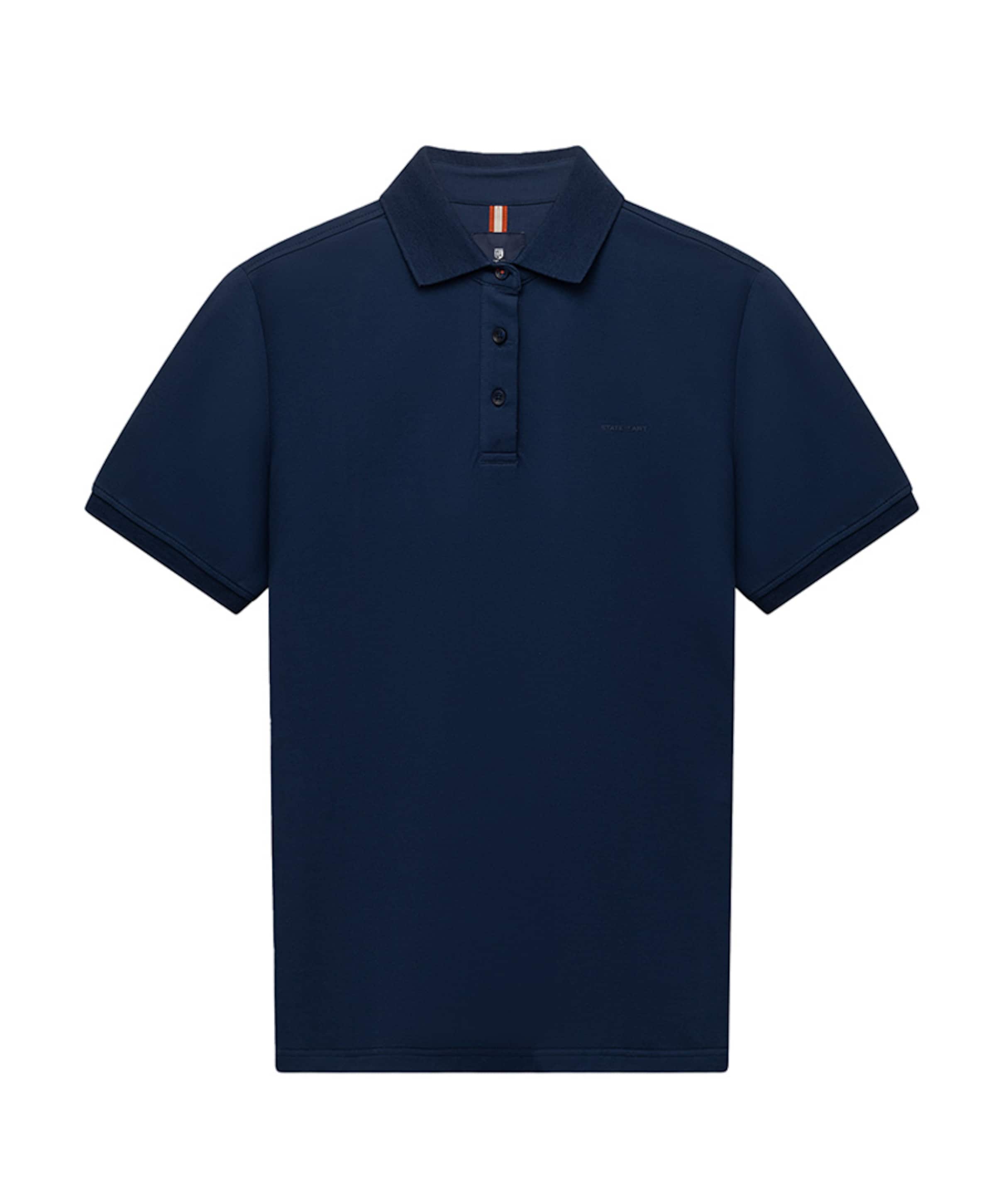 Heren polo blauw