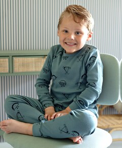 Jongens pyjamaset blauw
