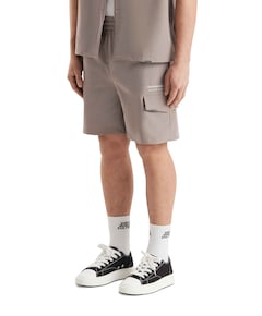 heren korte broek grijs