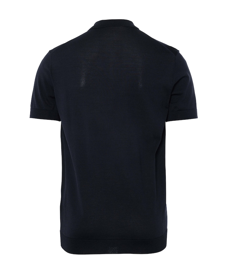 Heren polo blauw