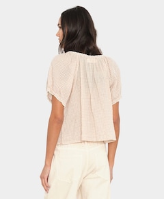 Dames blouse beige