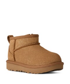 T CLASSIC ULTRA MINI DAZZLE meisjes enkellaarzen bruin