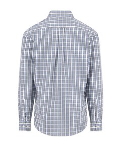 Heren overhemd lange mouw groen