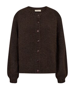 Dames vest bruin