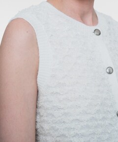 Dames gilet ecru