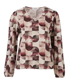 Dames longsleeve bordeaux