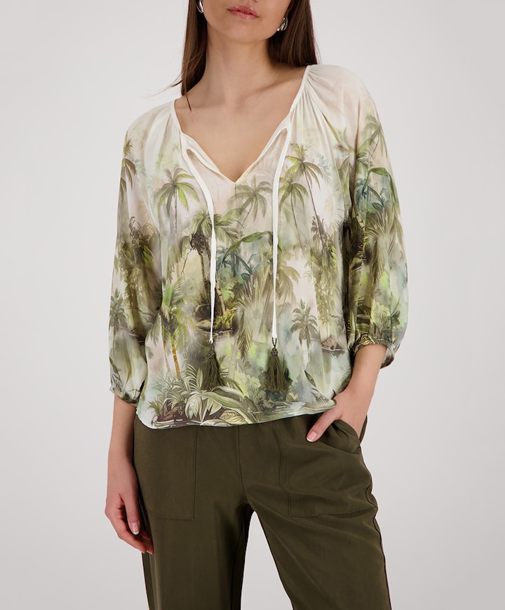 Dames blouse groen