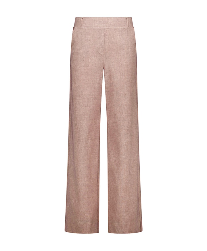 Lexie linen look dames broek beige