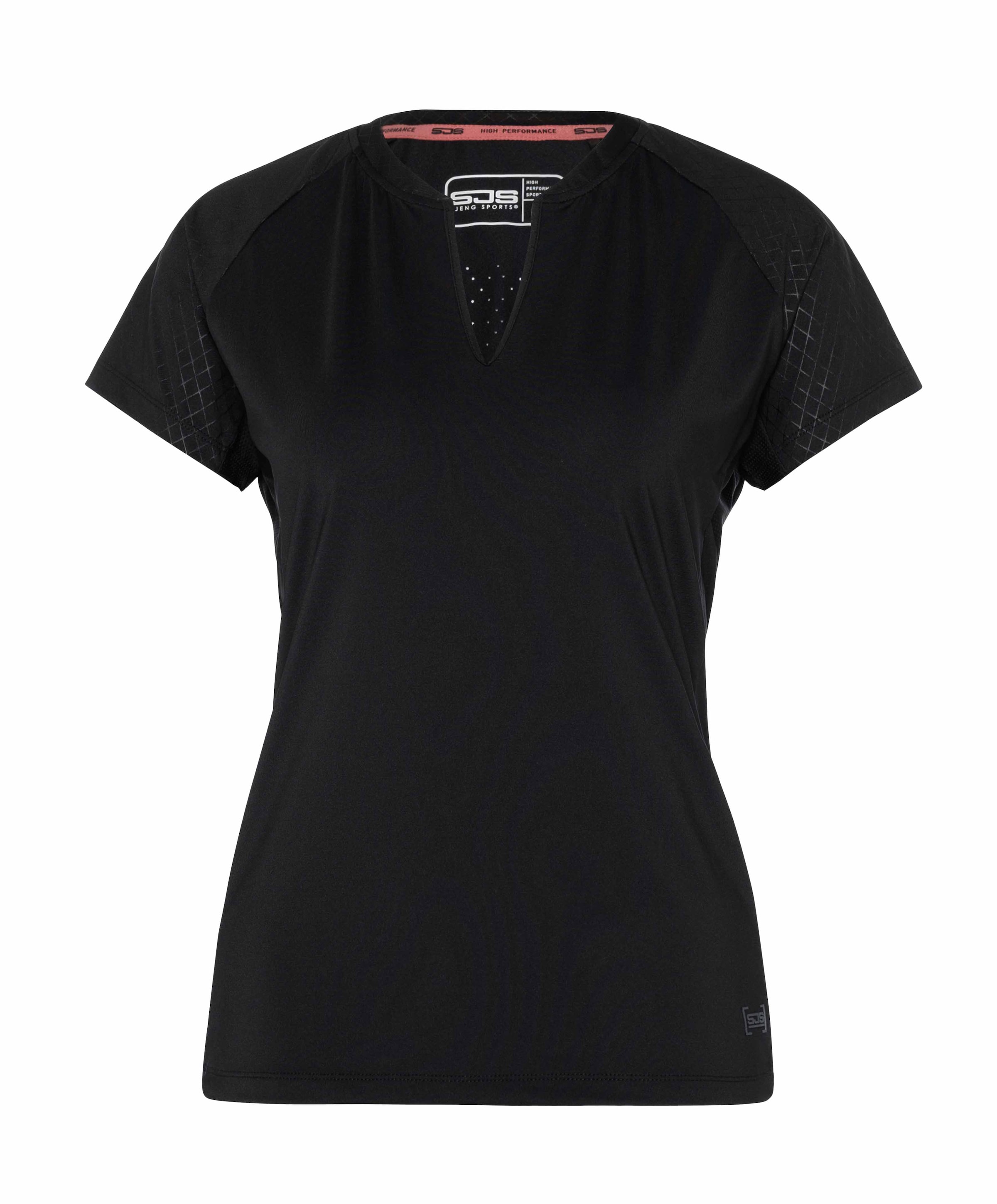 Dames t-shirt zwart